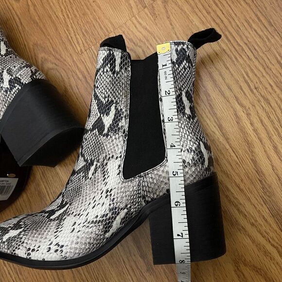 NEW! tony bianco hampton natural snake point toe western boots size US 7 - Picture 6 of 13